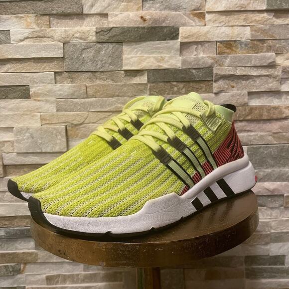 Adidas EQT Support Mid ADV Glow B37436 | Men’s 12, Glow/Black/Turbo - Picture 7 of 10